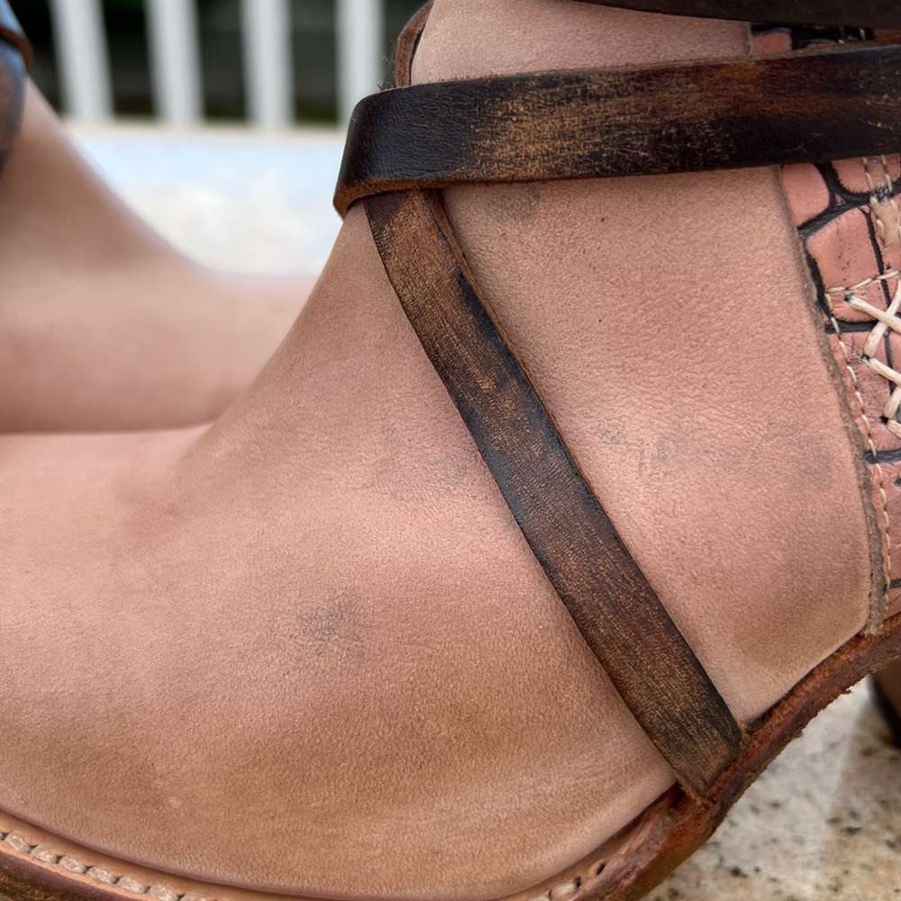 Freebird baker boots size 8 pink - Picture 4 of 5